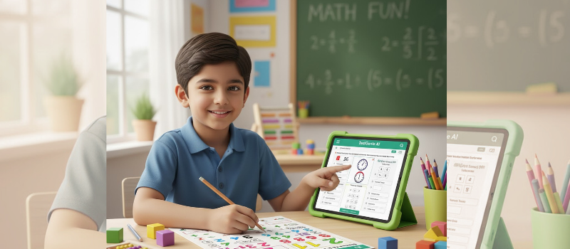 Best Maths Worksheet Generator for Class 2 – Try TestGenie AI