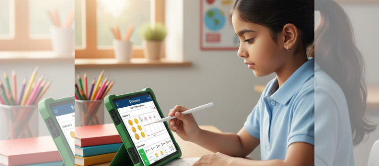 Maths Worksheet for Class 3 students generator app