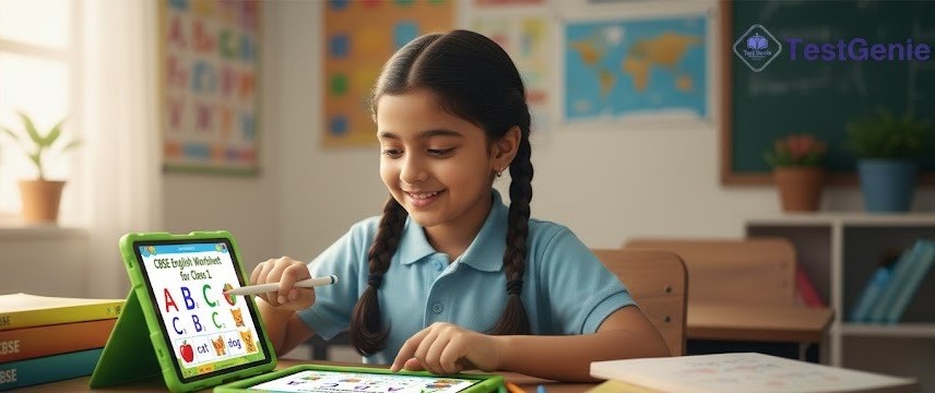 CBSE English Worksheet for Class 1